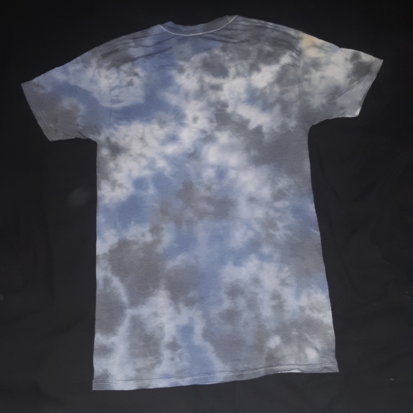 Black and blue tie dye crew neck - Picture 3 of 3